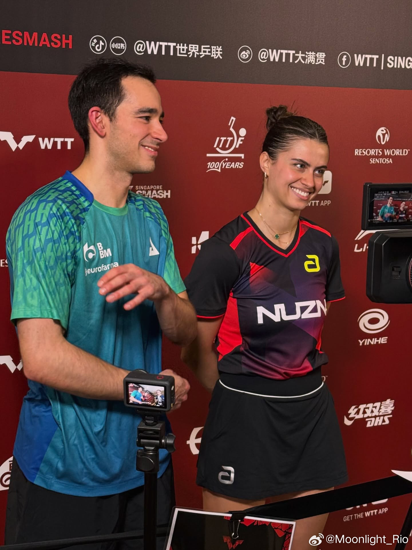 WTT新加坡大满贯2026 很多种情绪交织的一天📷ttennismania 