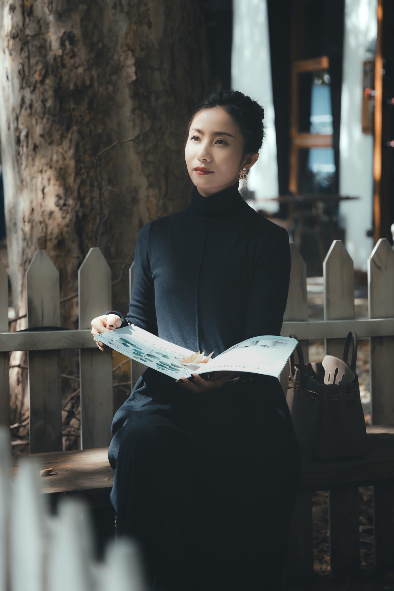 冬日氛围写真摄影人像摄影 街拍