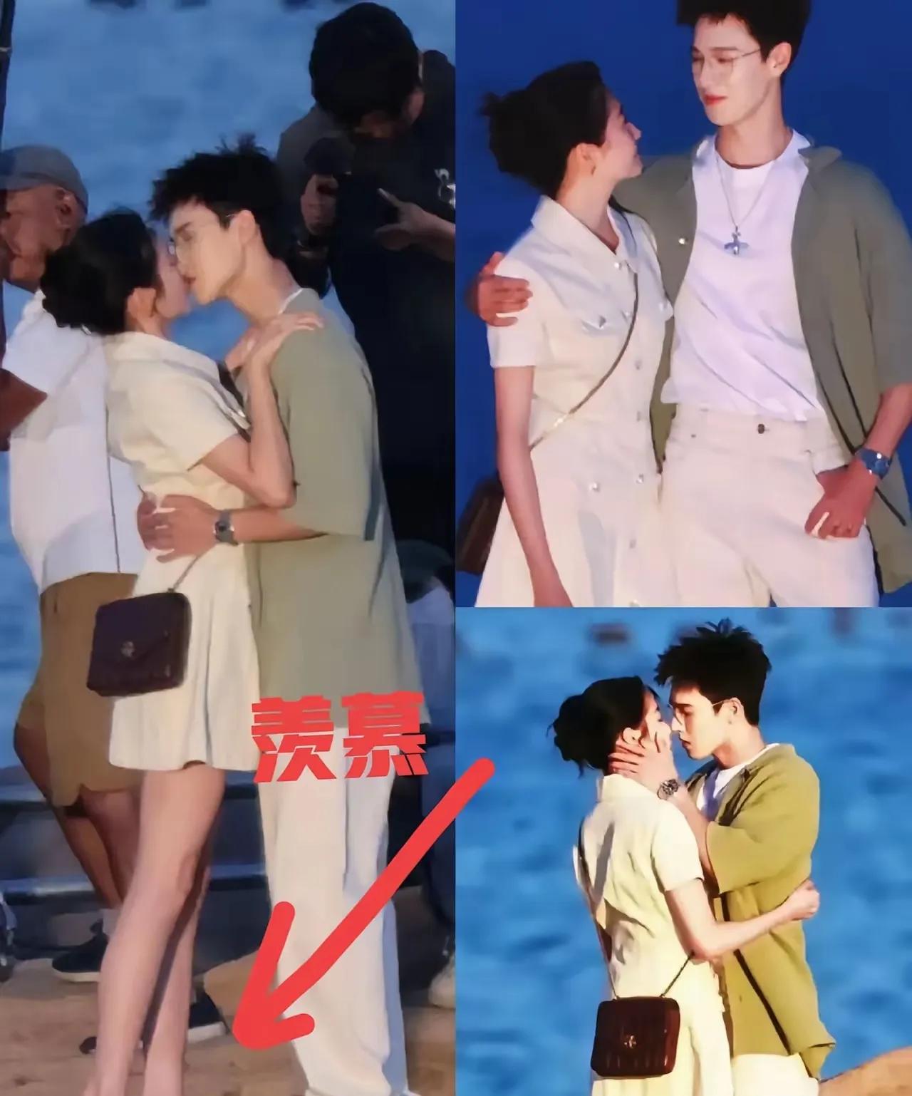 关晓彤反悔了，她不是说为了鹿晗不拍吻戏的吗？她说这话的时候应该有个前提，那就是别