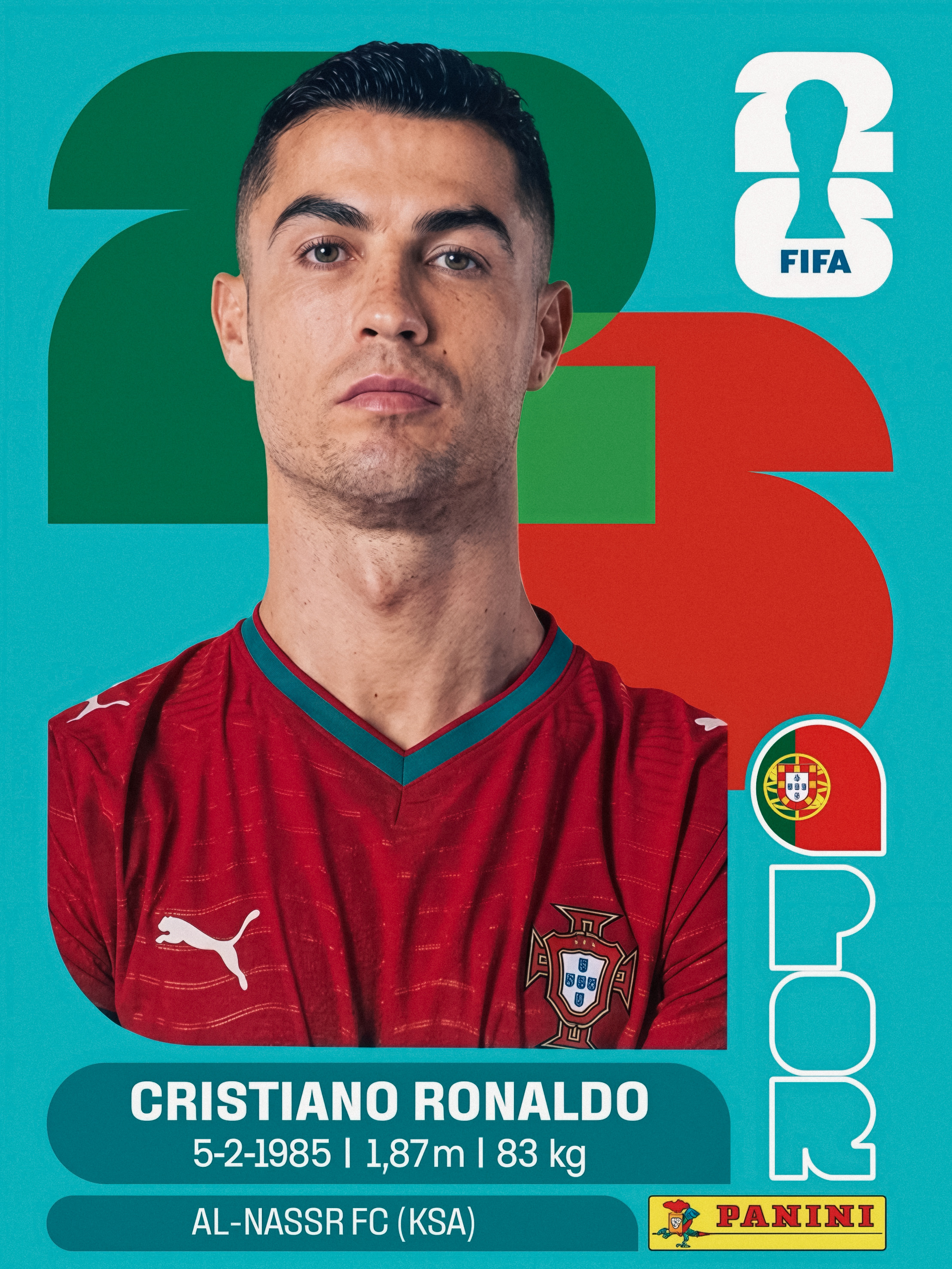 C罗C罗日常 🛑帕尼尼的世界杯C罗球星卡 专栏 · C罗时刻❷