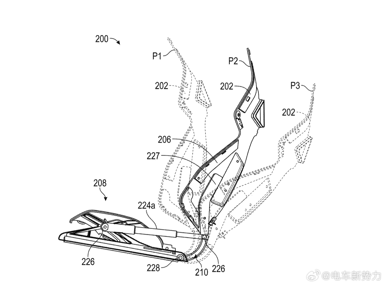 新能源大牛说特斯拉 特斯拉已获得一项专利，该专利可能用于即将推出的下一代特斯拉跑