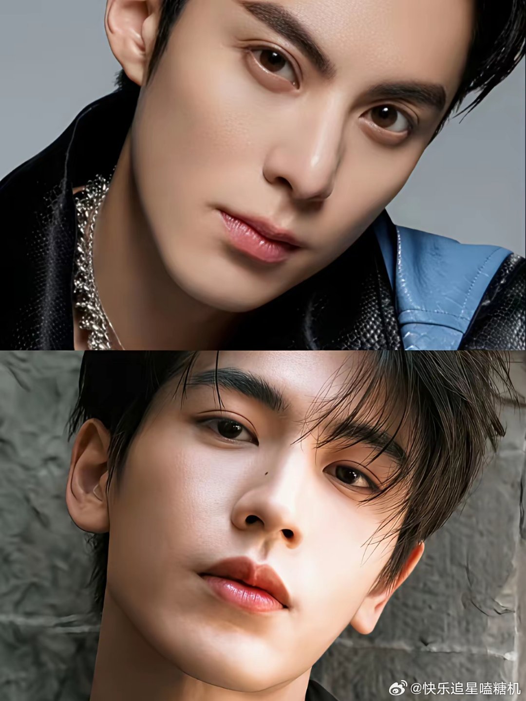 王鹤棣和张凌赫年纪差不多身高也差不多，都是超过180的身高王鹤棣非科班出身，他是