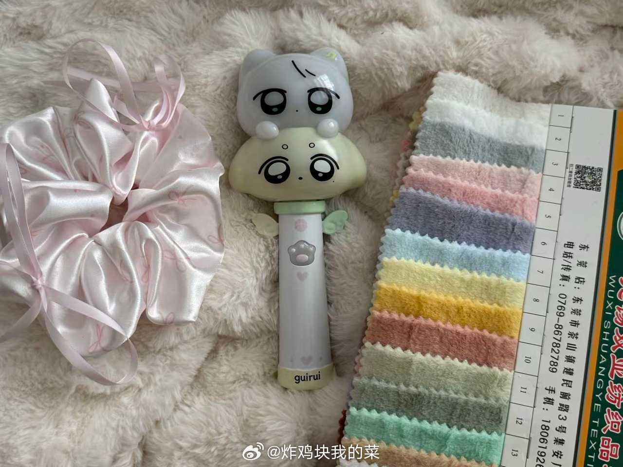 桂瑞家应援棒好可爱呀，已经做的那么好，依旧还要精益求精