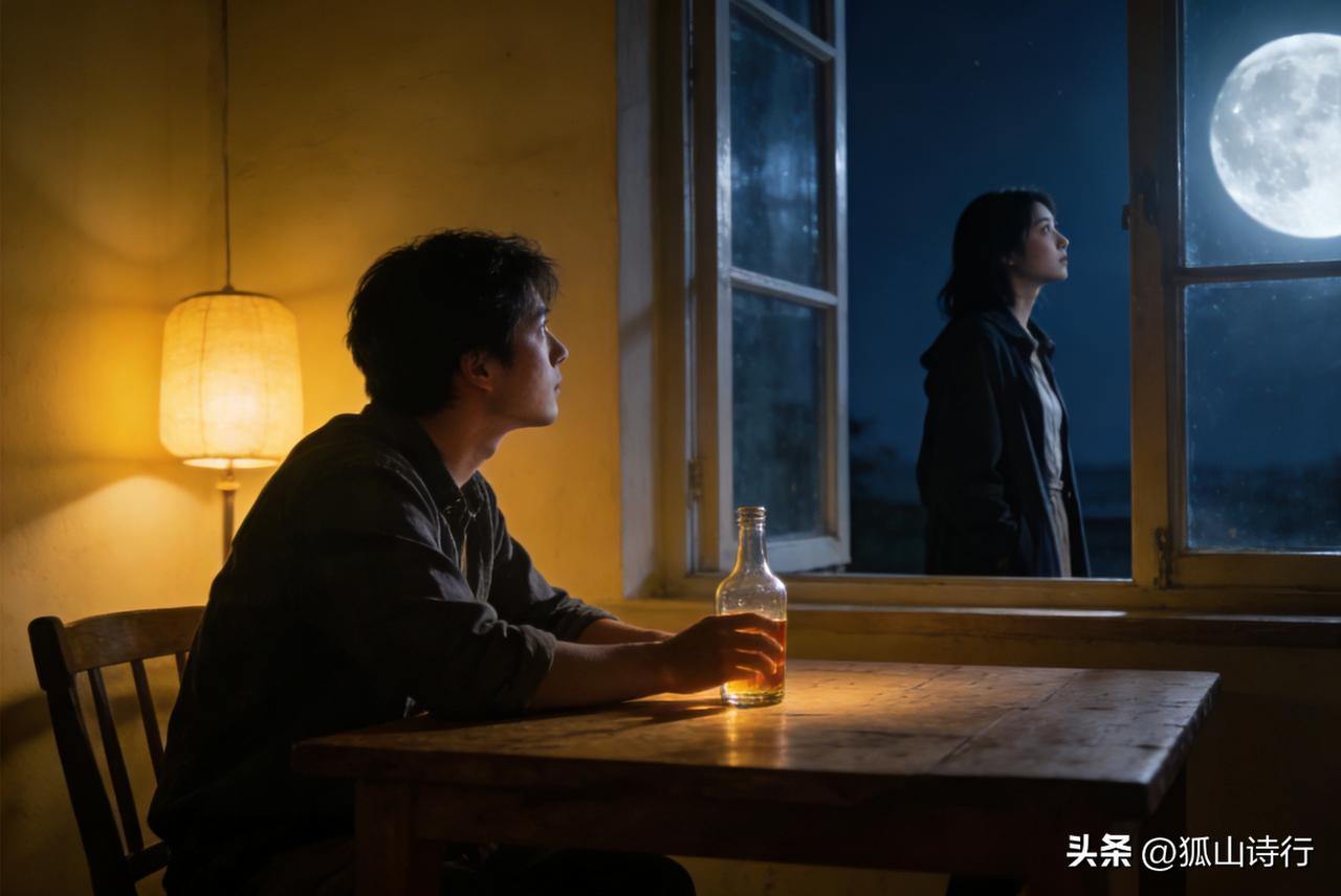 夜酌  〔文｜狐山诗行〕
 
夜色斟满杯盏，月光漫过窗沿
独饮清寂，等一场踏月而