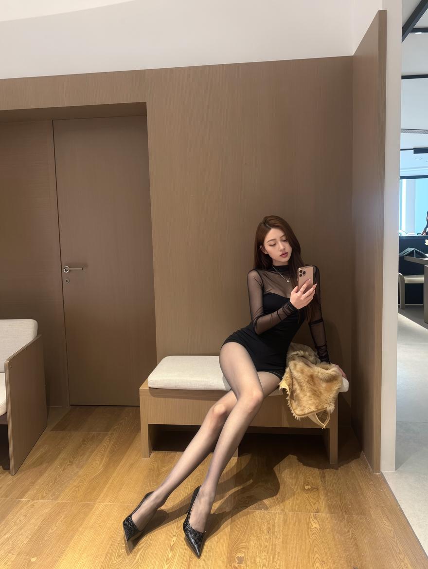 你是不是也觉得 黑丝和暧昧是绝配。