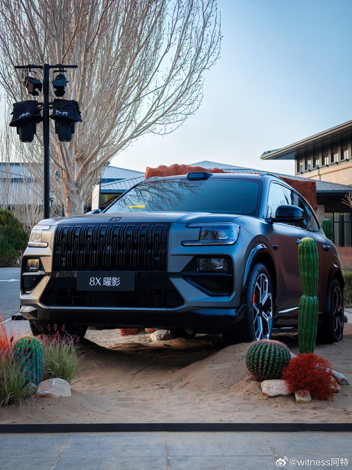 想出去走走，那就假装自己也在敦煌吧。极氪极氪8x曜影