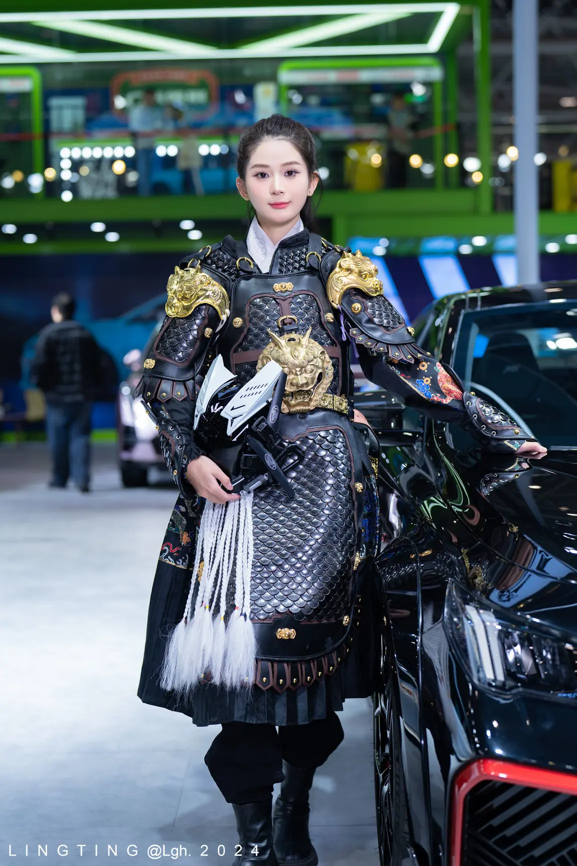 2024深圳改装车展模特！