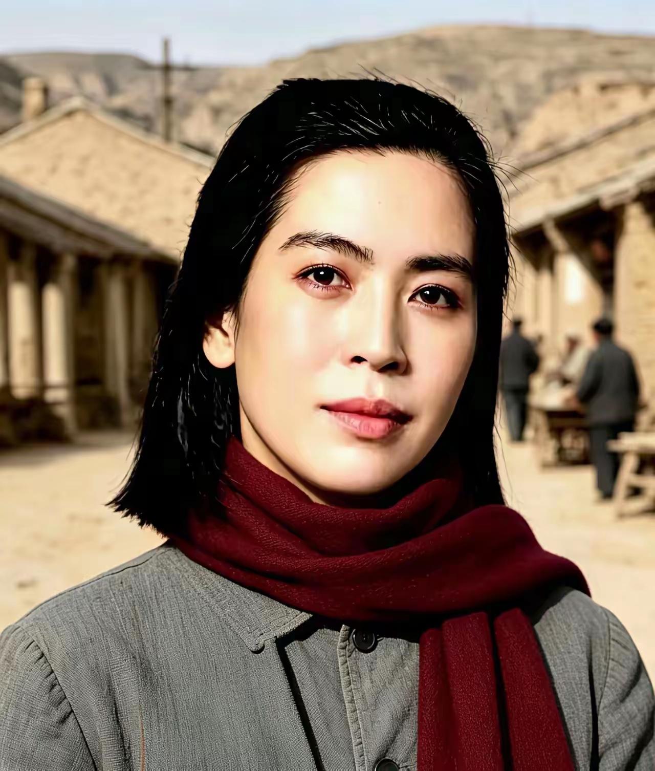 贺子珍是毛主席的第二任夫人，红军中最美的一位女神，个子高挑，瓜子脸两只大眼睛，文