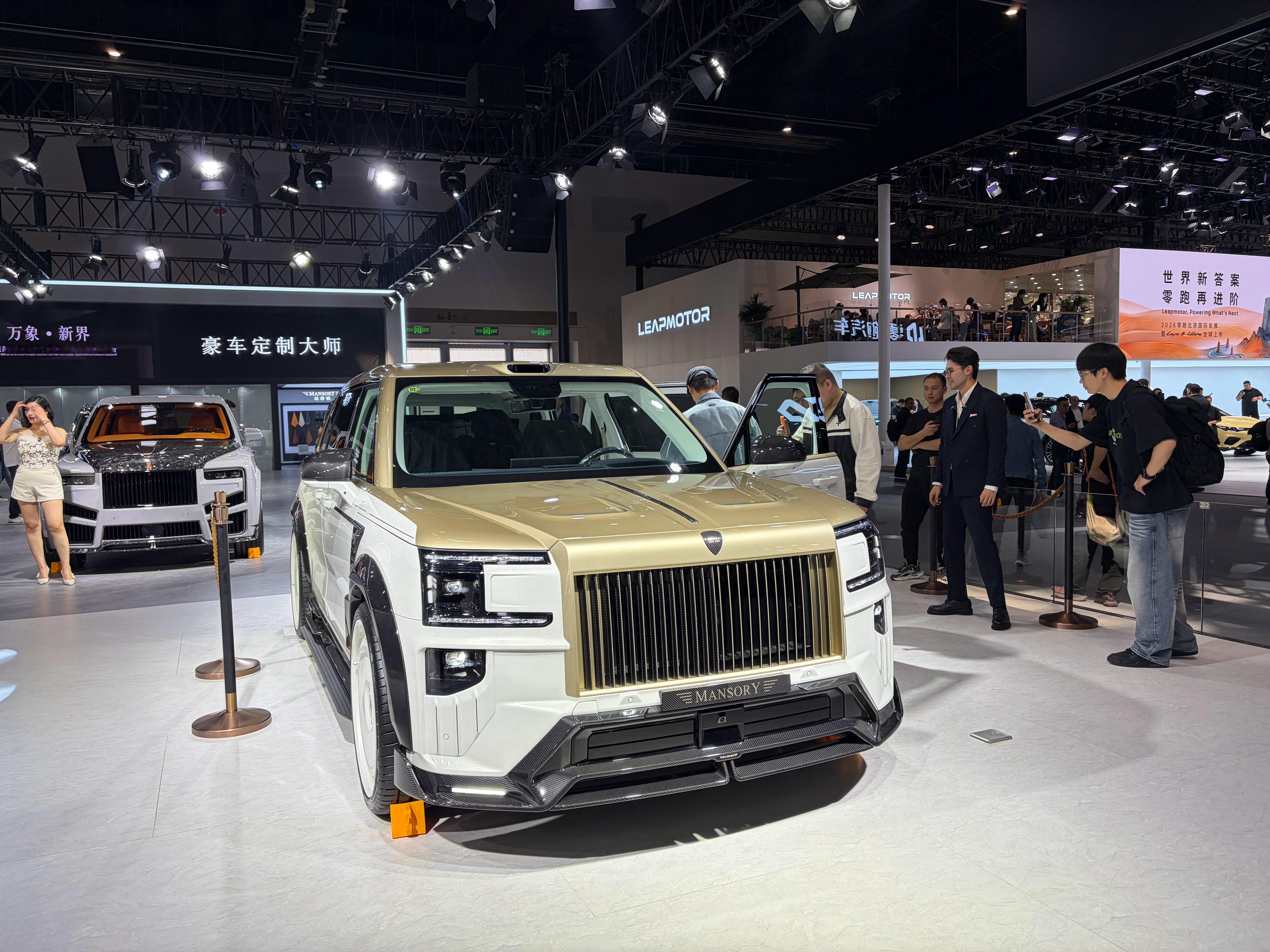 mansory对极氪9X出手了… 