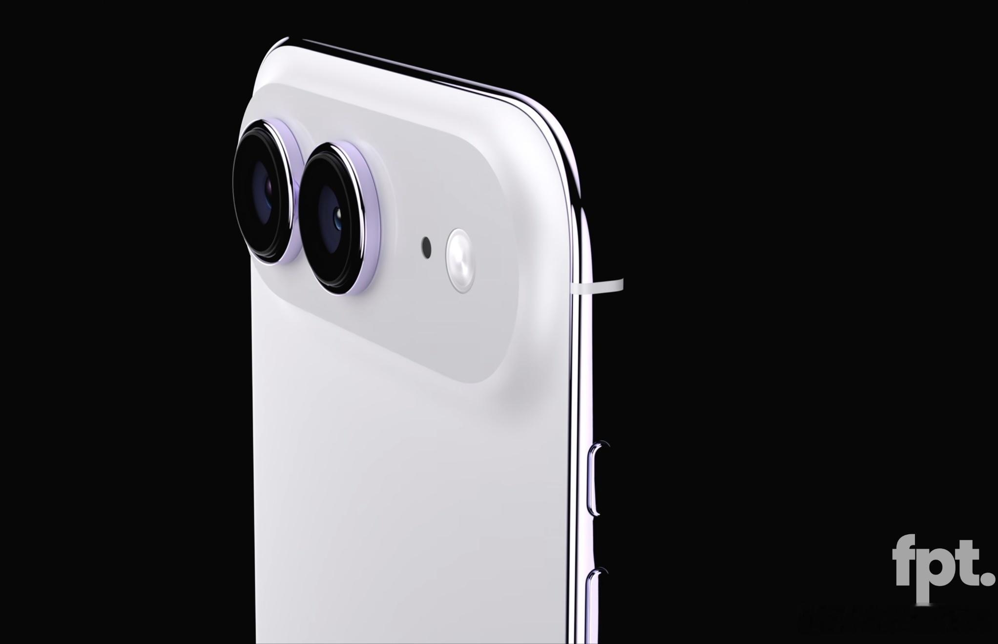 【iPhone Air 2高清渲染图曝光】不出意外二代产品应该就长这样了，正面的