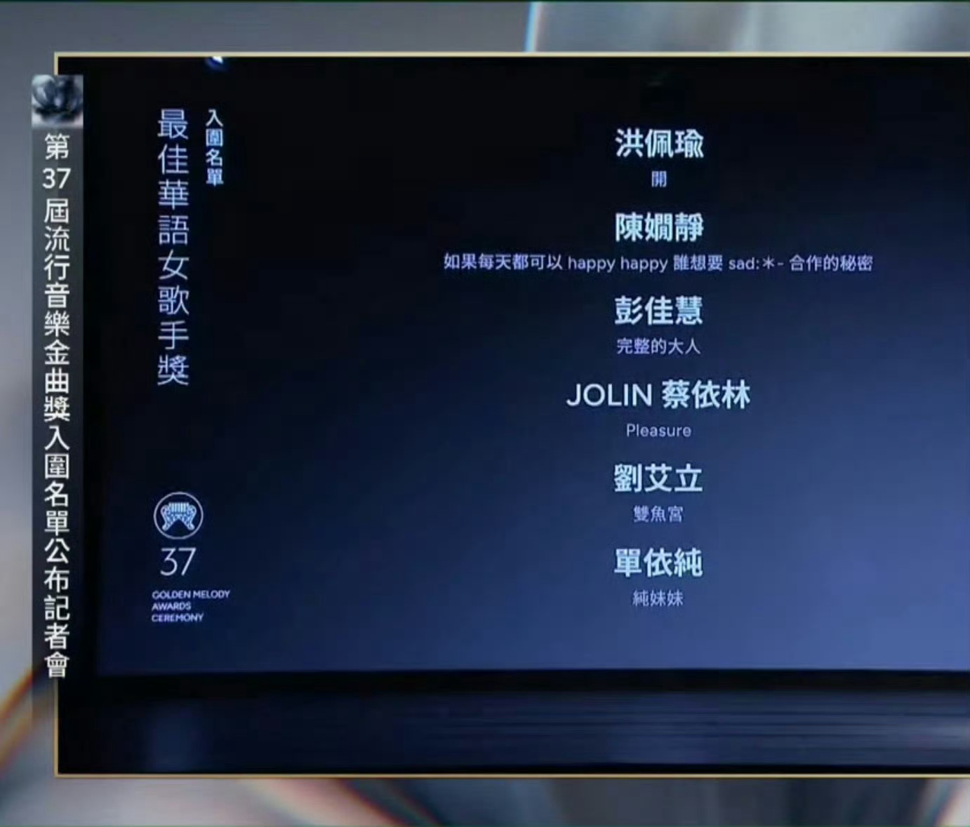 单依纯单依纯金曲奖多项入围 单依纯就是这样争气！单依纯纯妹妹斩获金曲奖多奖项提名