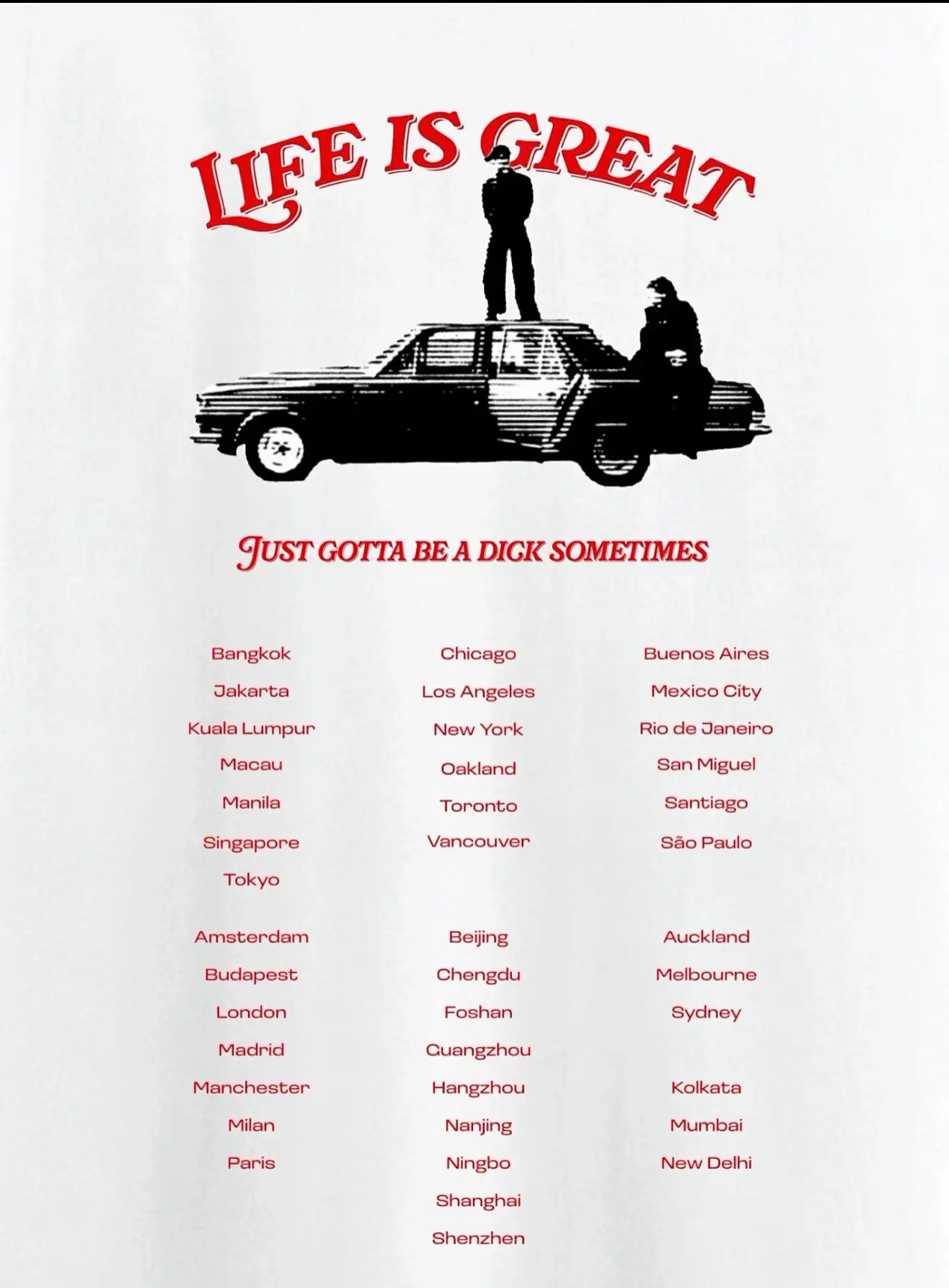 王嘉尔MM2巡演名单公布 涵盖22个国家。