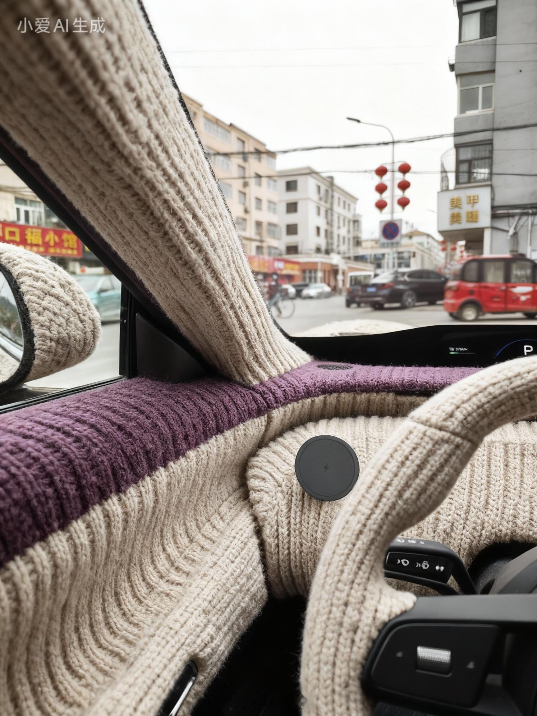 超级小爱也会织毛衣的