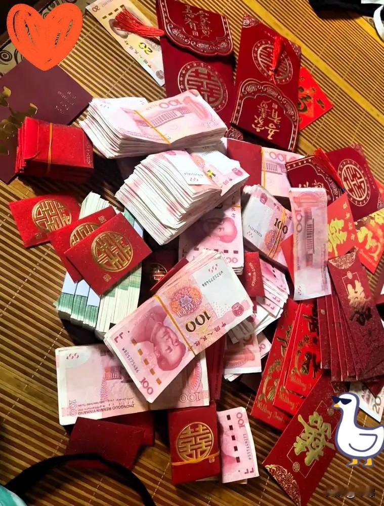 现在是人情薄如纸！今天我弟弟结婚，在酒店订了36桌，每桌花费1600。
万万没想