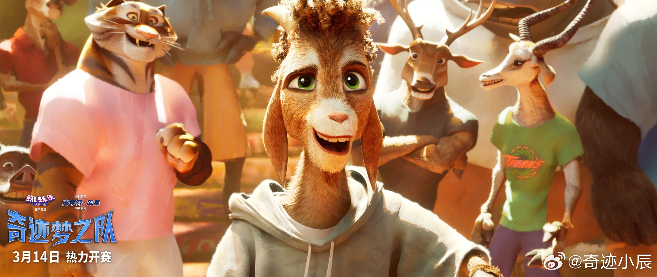 库里内娱生日应援排面库里38岁了库里38岁生日排面拉满！动画电影《奇迹梦之队》上