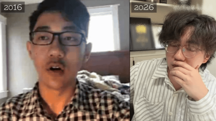 十年前的互联网到底什么样 这条十年前的视～频～看得人泪流满面。原来啊，当下根本定