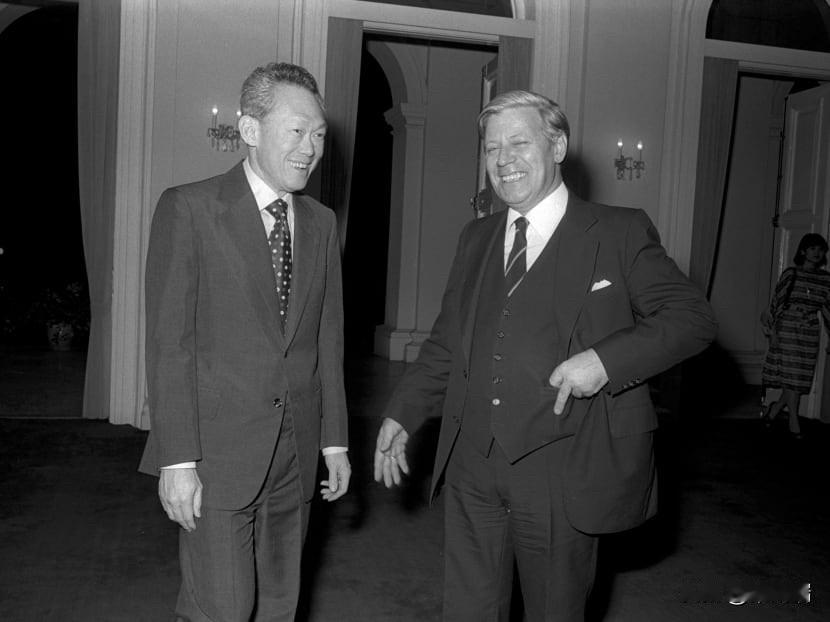 李光耀：新加坡的成功，应归功于英国

2012年5月，前联邦德国（西德）总理施密