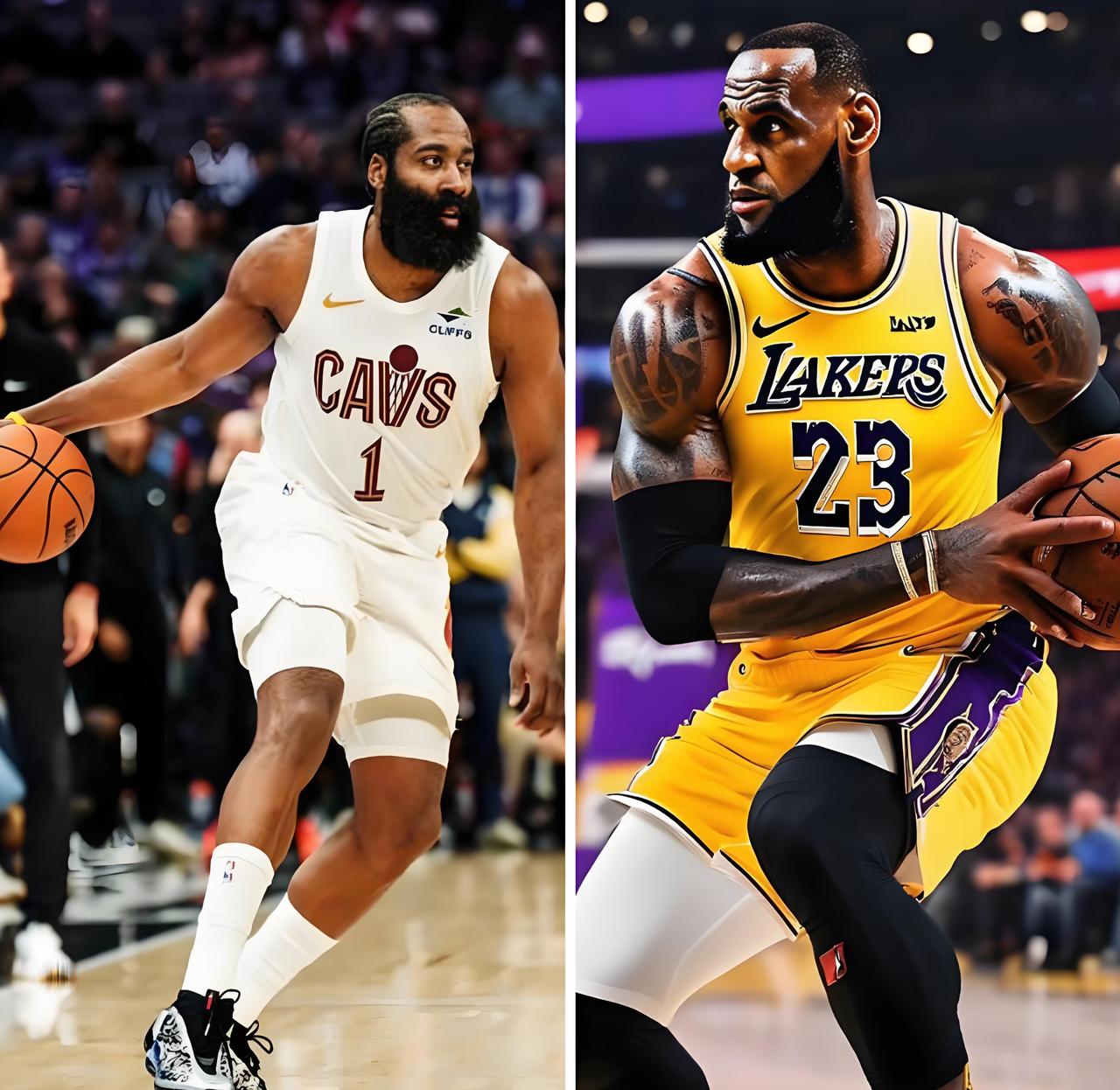 哈登重回洛杉矶，骑士赢球概率52%，他们有望连续四杀湖人！

明天上午10点半，