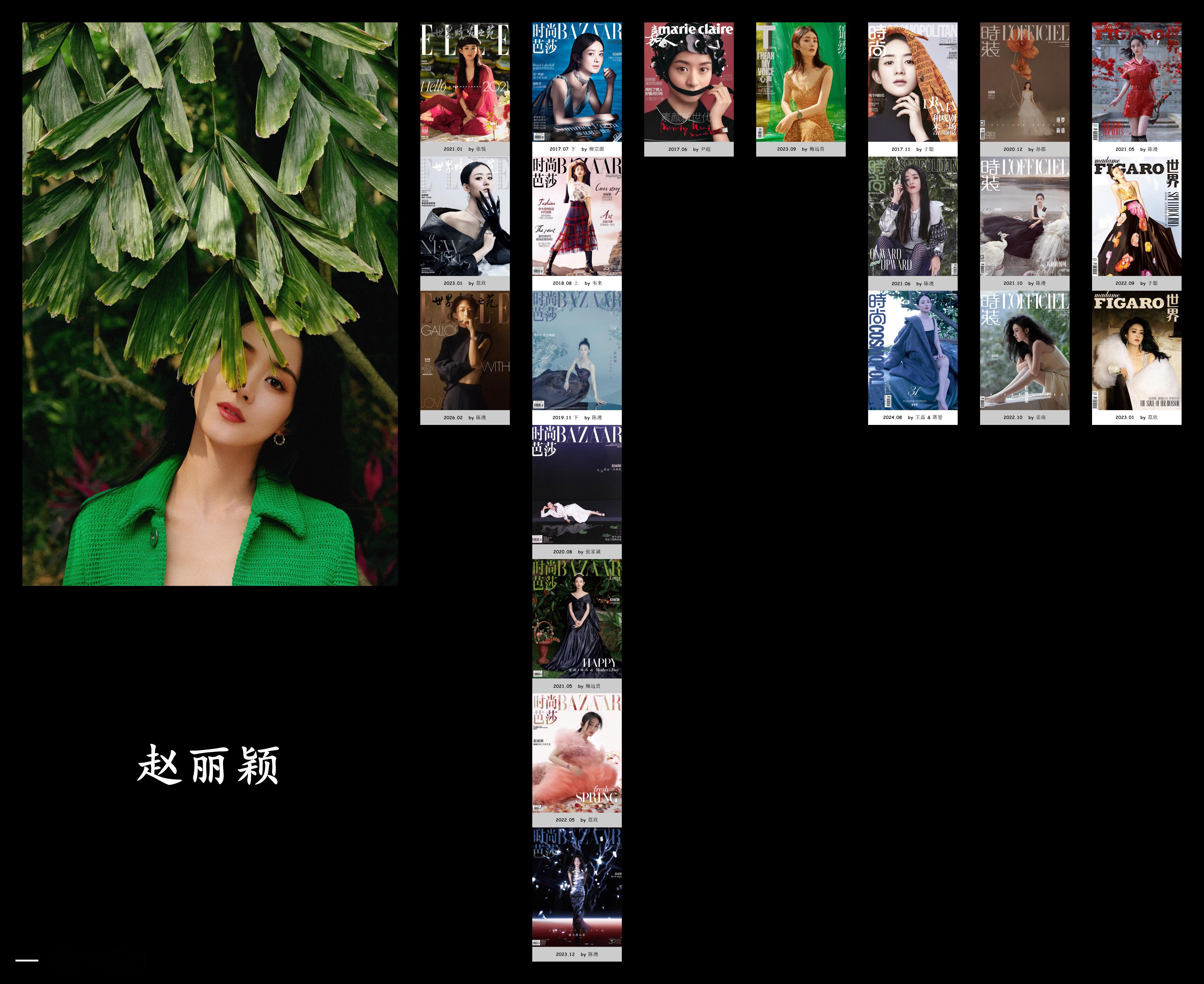 赵丽颖 ｜ 内地女刊刊数合集【21刊】📖 ：ELLE China       