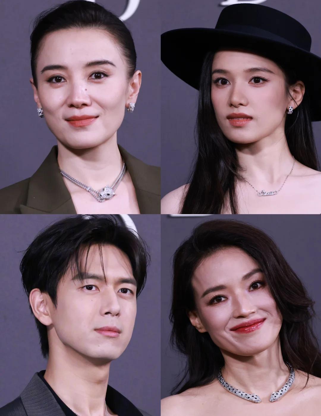 这场活动每个人造型都很在线！
卡地亚活动上，舒淇、宋佳、李现、苏翊鸣、张婧仪、王