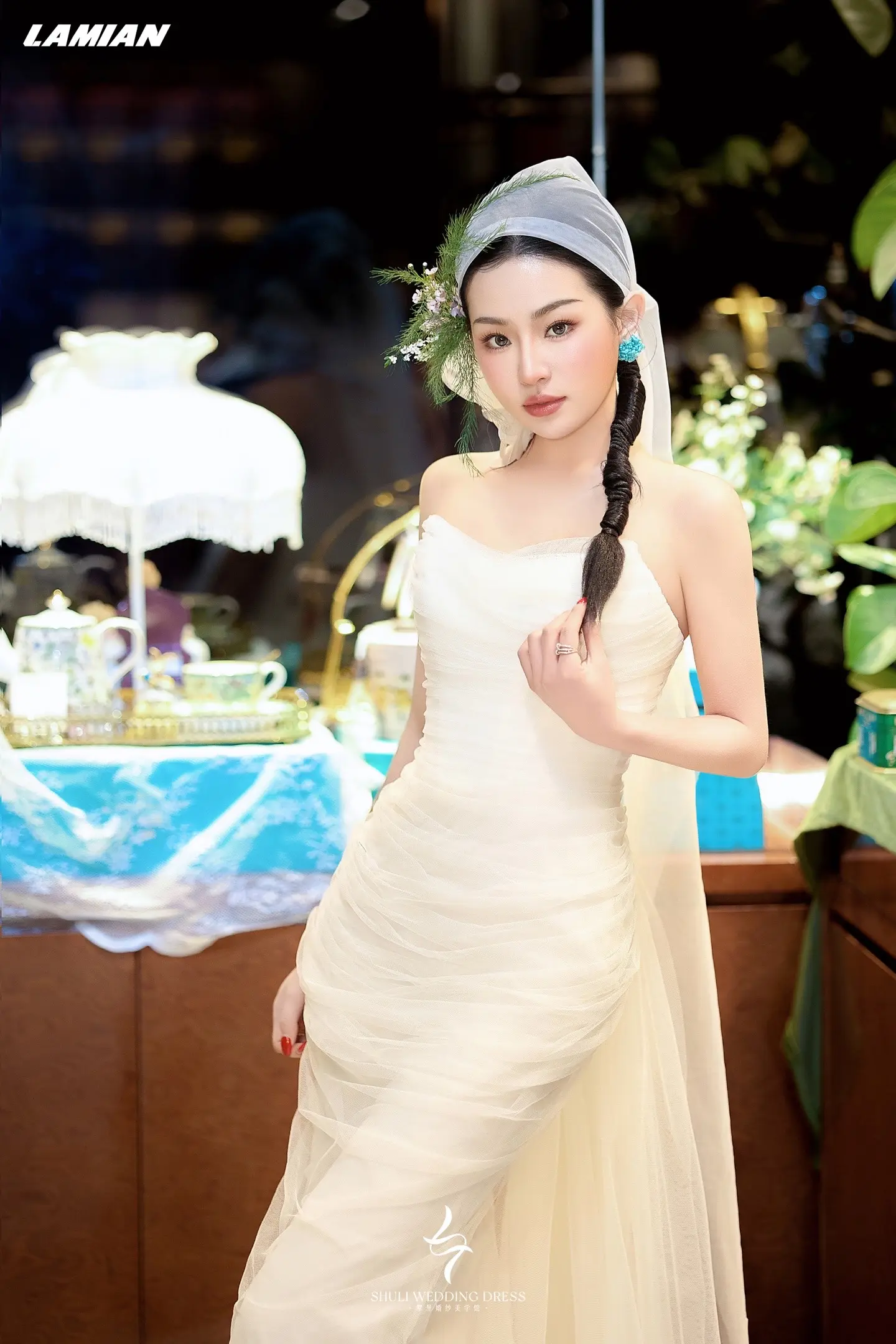 这是从莫奈花园出逃的精灵吧🧚‍♀️