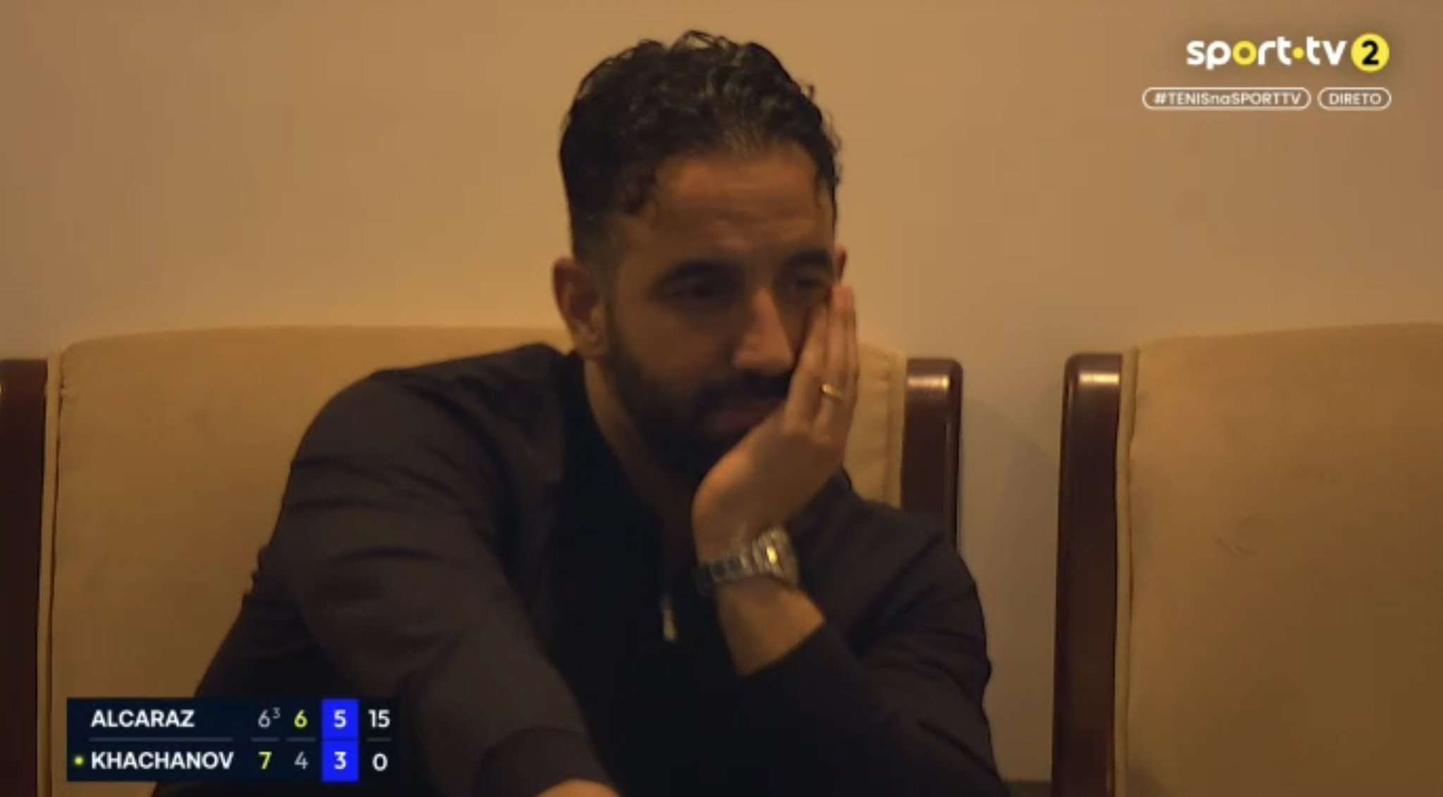 为伊消得人憔悴阿莫林观战ATP多哈赛