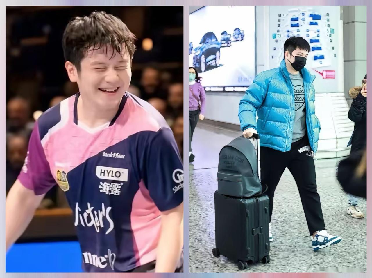 笑死我了！
樊振东终于回国了，
网友竟然说：
他回来的第一件事绝对是先去剪头发。