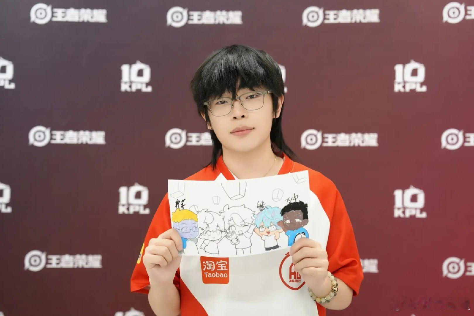 五位小画家，回归七周年快乐哈~AG超玩会KPL成都AG回归KPL七周年