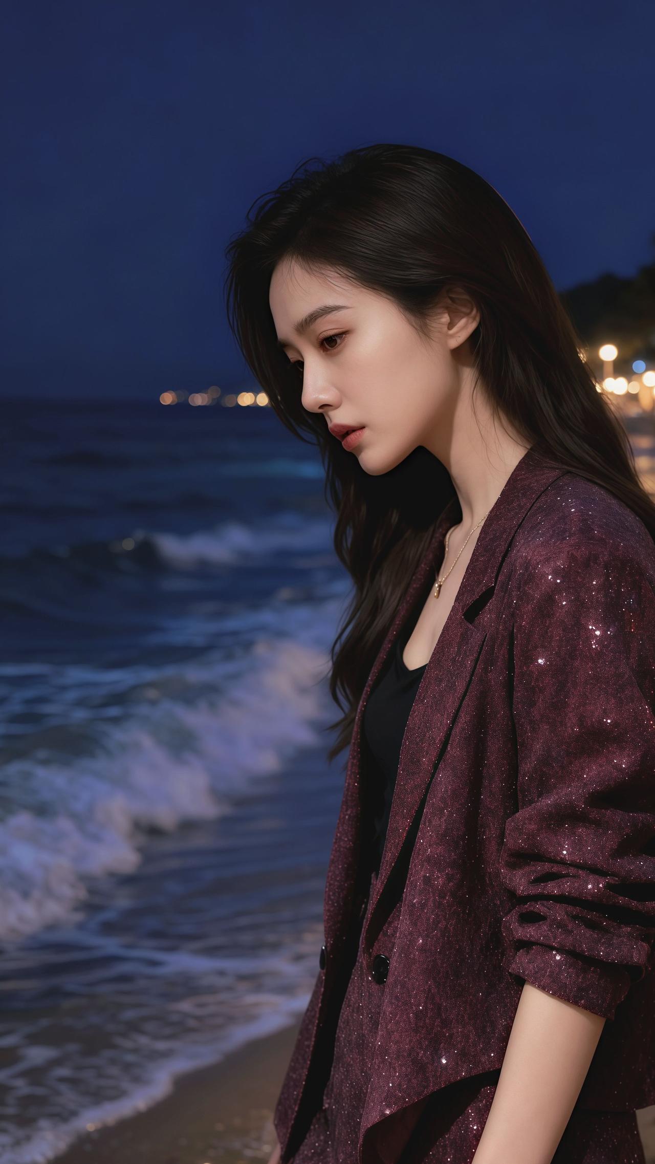 优雅气质 气质范 女神范 高贵优雅 海边拍照