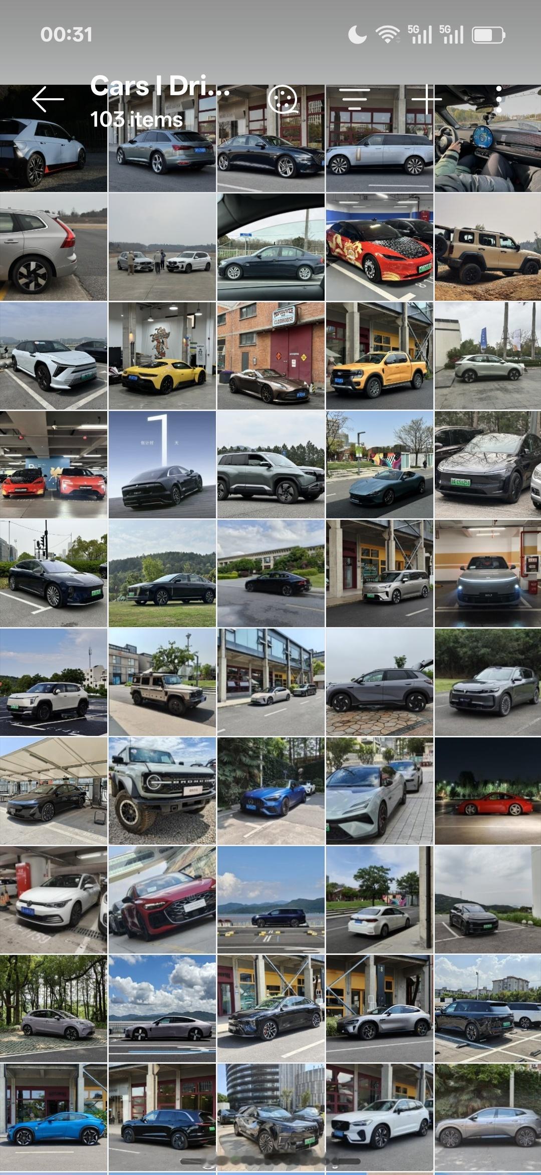 今年驾驶103款新/旧车型，还有一些值得说的没发微博，整理一下展开讲一讲。 