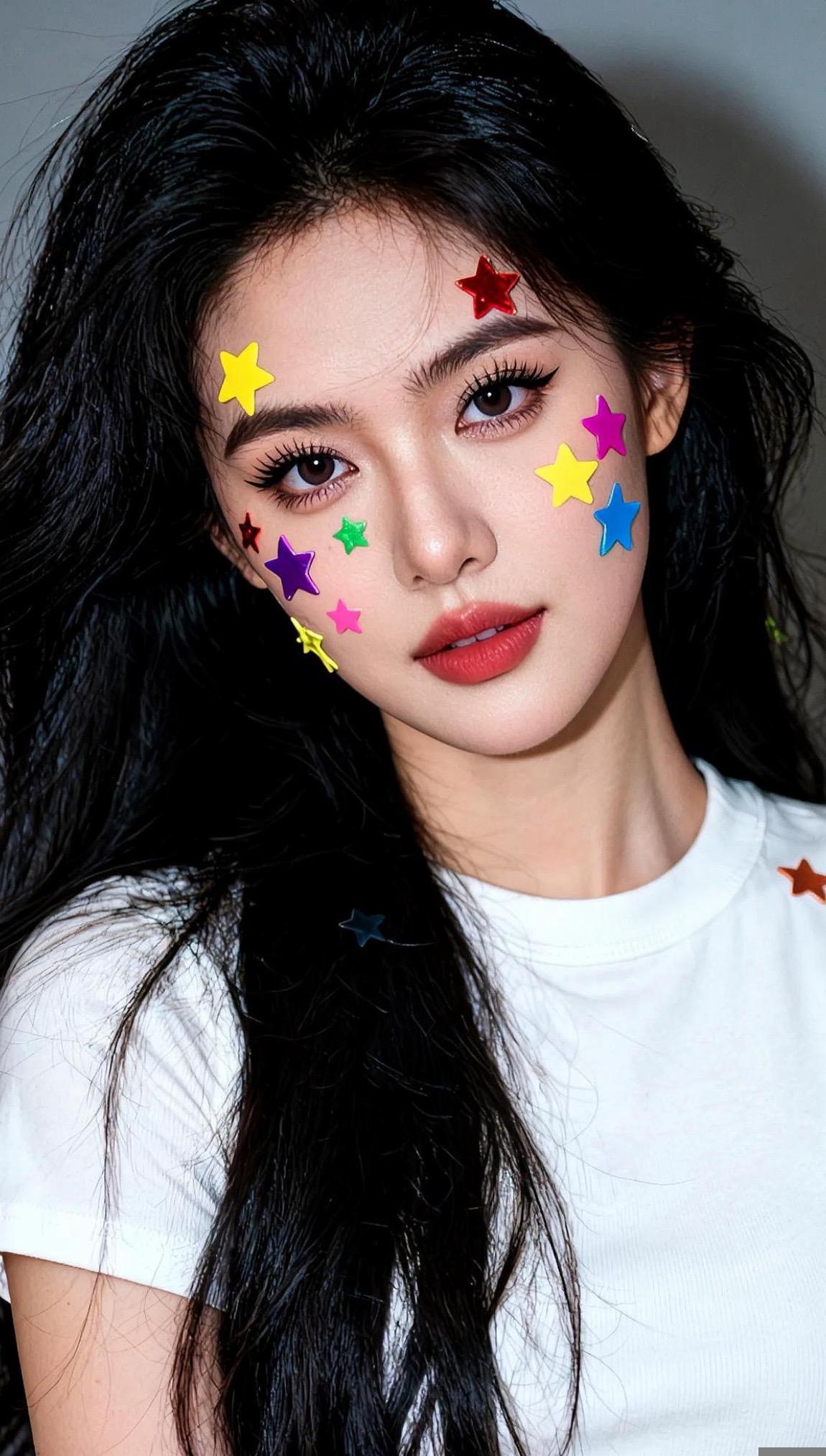 为什么你的脸上有星星？