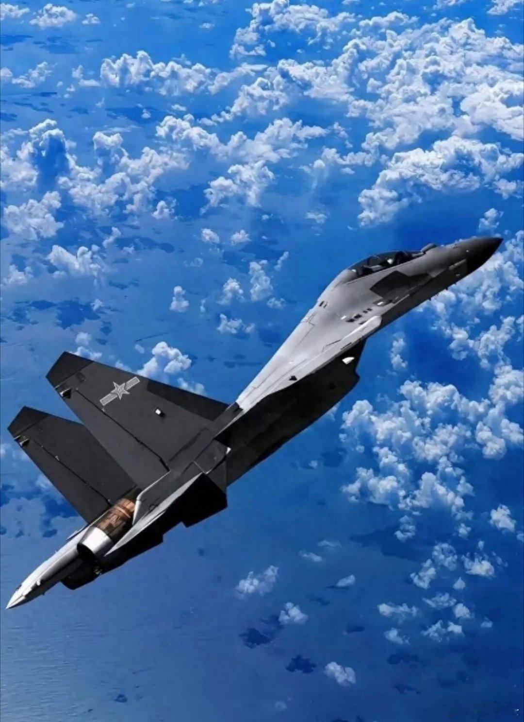 歼-16，我愿称之为最强4代机！完美的气动布局+优秀的涡扇10B发动机+领先世界