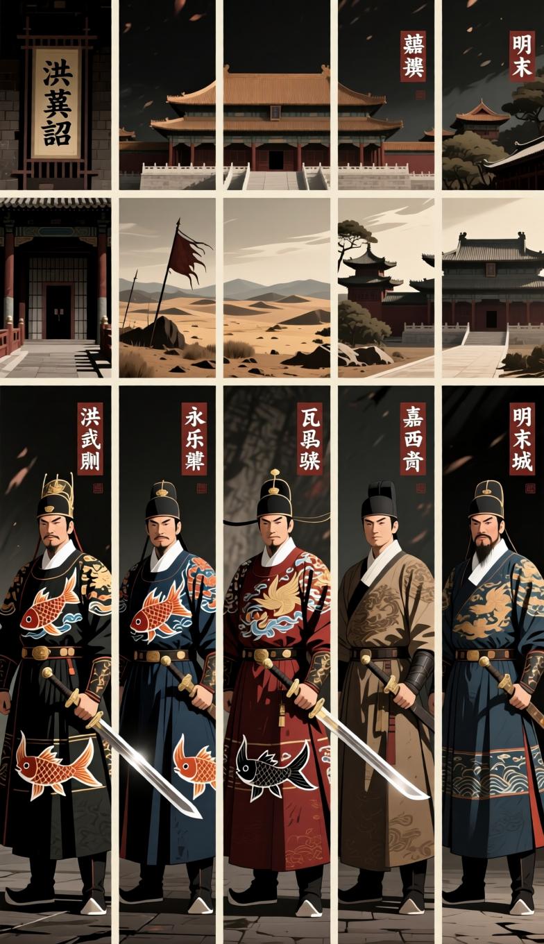 六大锦衣卫对比，谁才是真正人生赢家
 
标题：明朝六大顶级锦衣卫指挥使横向对比，
