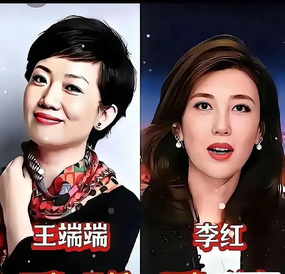 一众央视主持人今昔对比混剪，少年意气的旧画面和如今的模样并排出现，看得人心里泛起