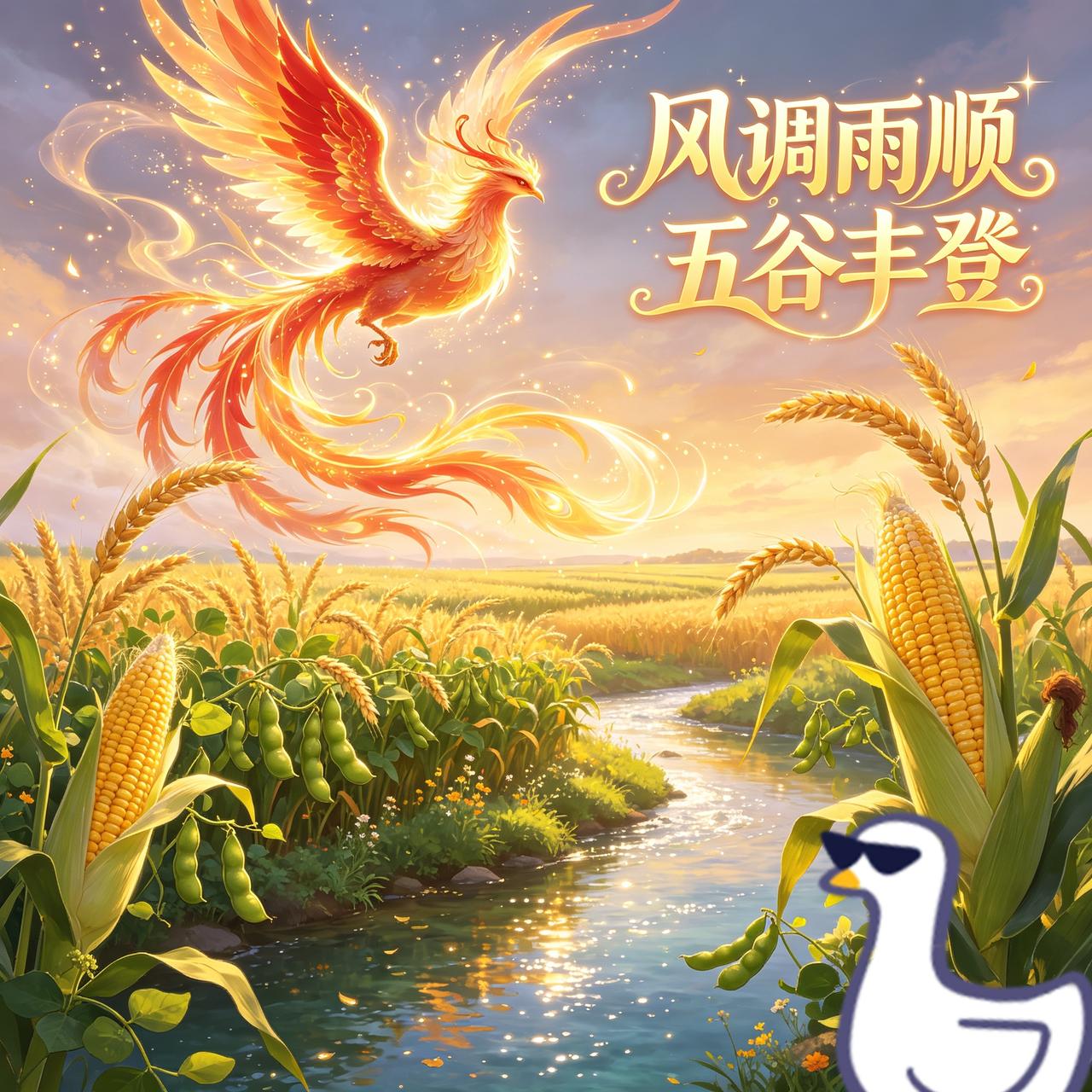 岁岁风调雨顺，请赐下联