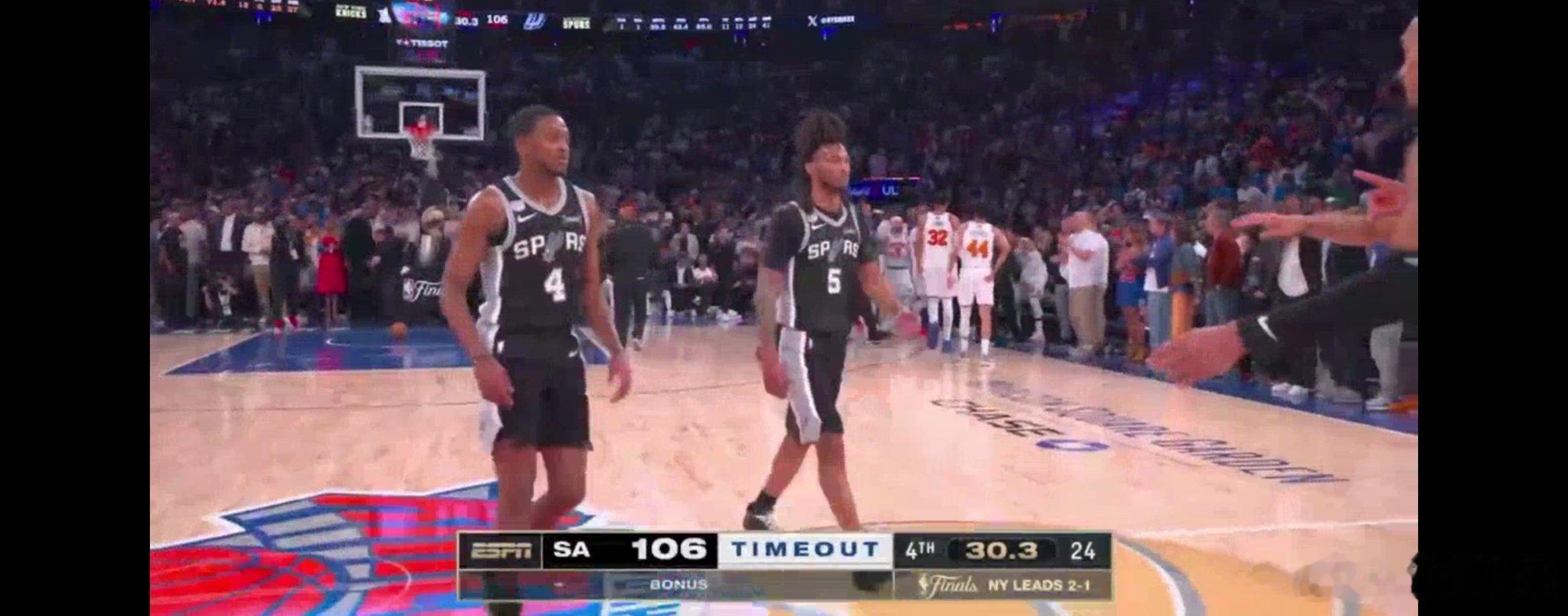这回我感觉马刺应该稳了，赢一分也算是赢nba总决赛nba