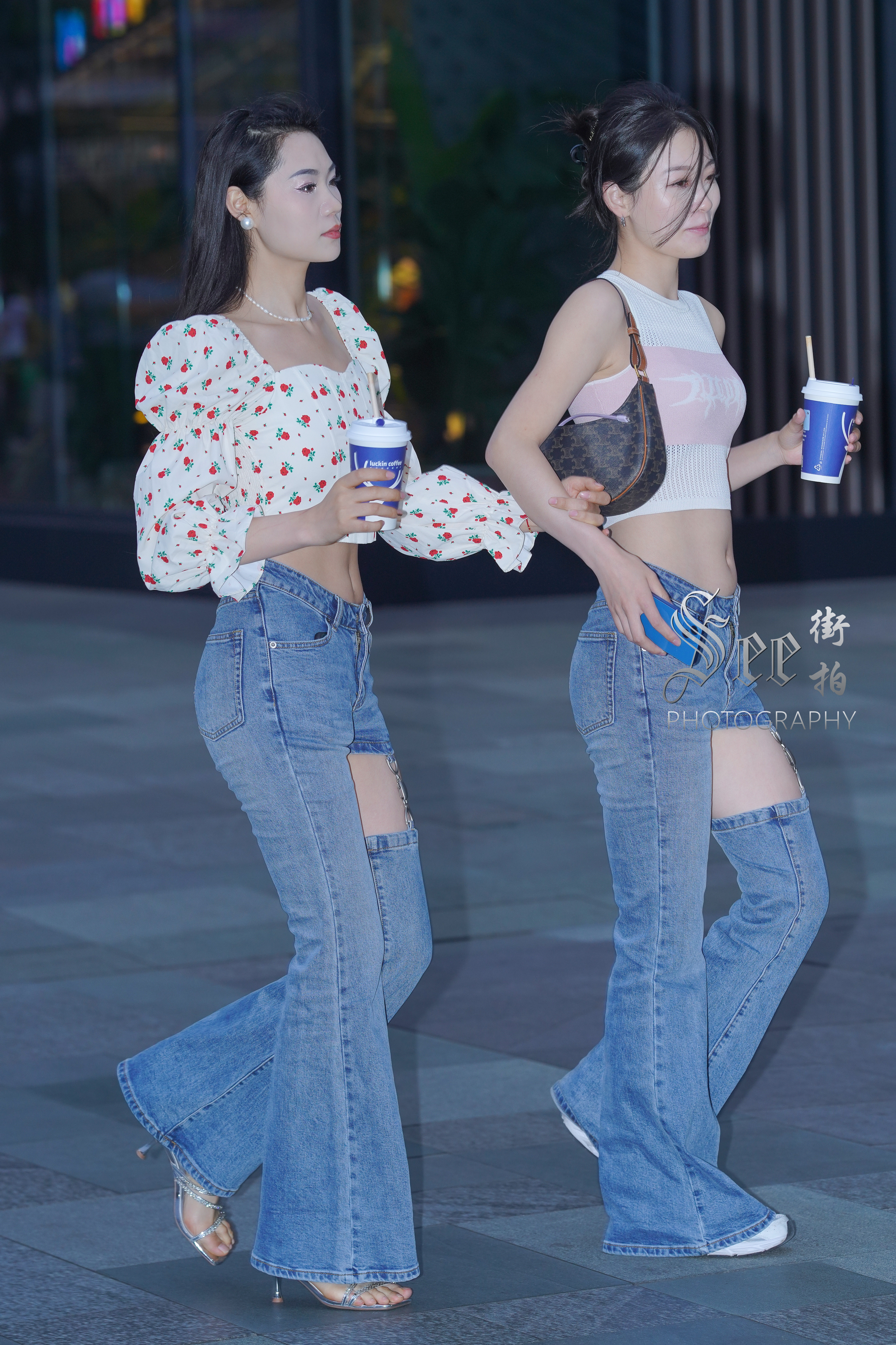 飒爽靓丽的牛仔裤搭配！！ 