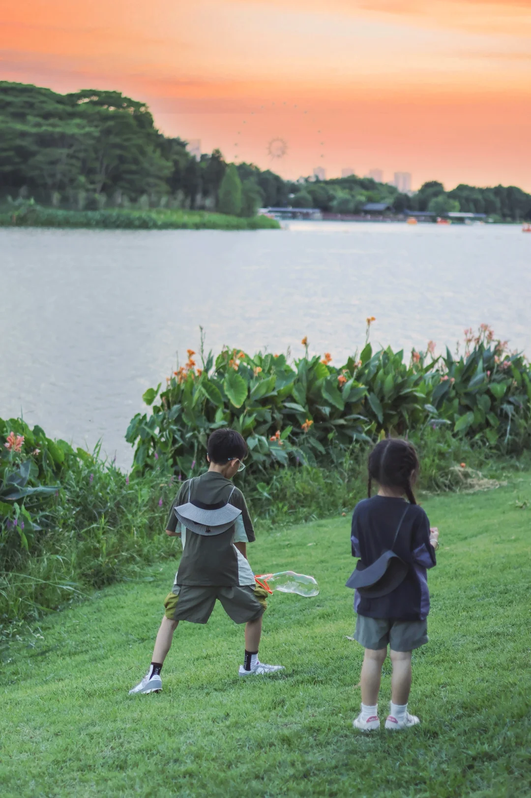 答应我！天晴不要错过白云公园这个绝美日落