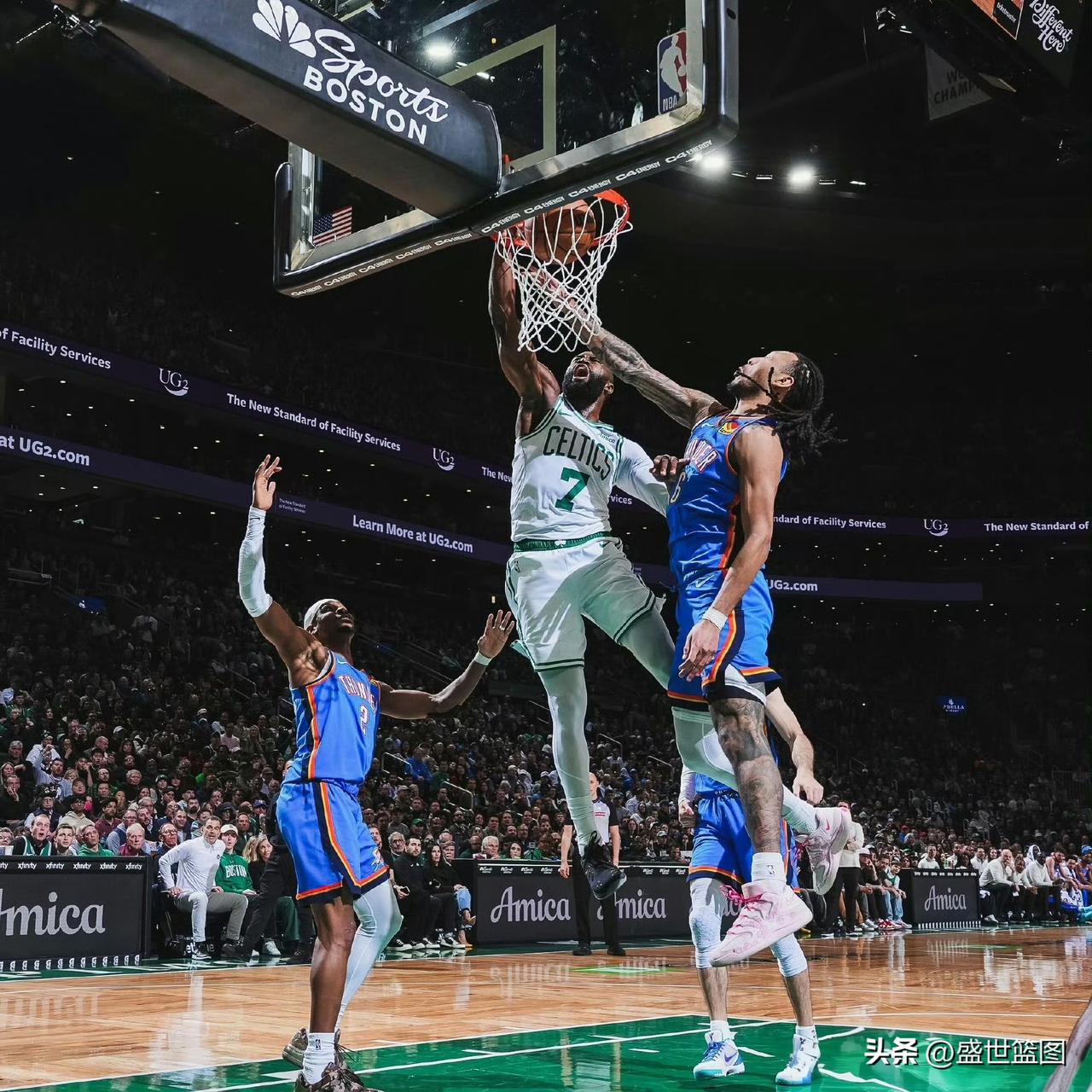 雷霆109:119不敌凯尔特人，结束12连胜！
要说联盟最不怕雷霆的球队，除了马