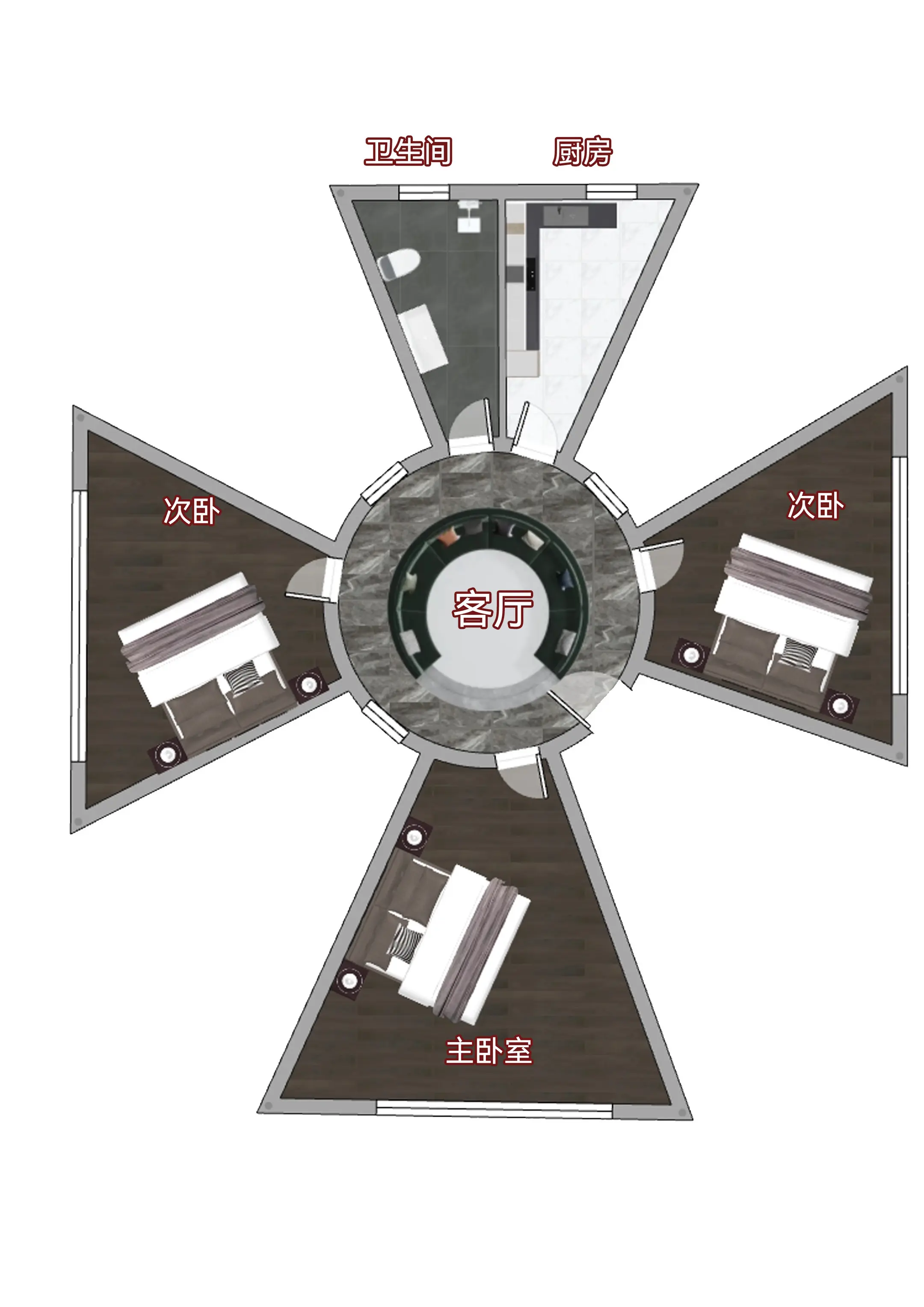 这个户型你们怎么说？