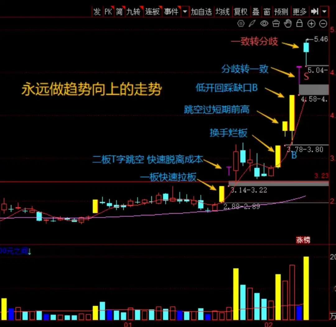寻龙诀：抓龙头起爆点五步法

想在A股抓龙头主升浪？核心是看懂“趋势向上、台阶向