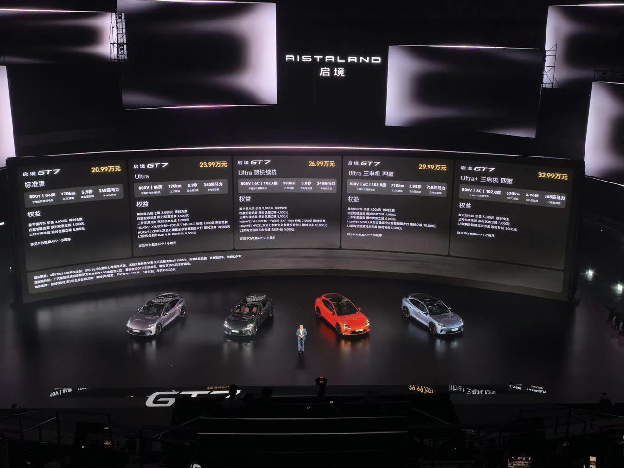 启境GT7正式上市
启境GT7，跟大家说说哪个版本最值得买。
启境GT7总共有5