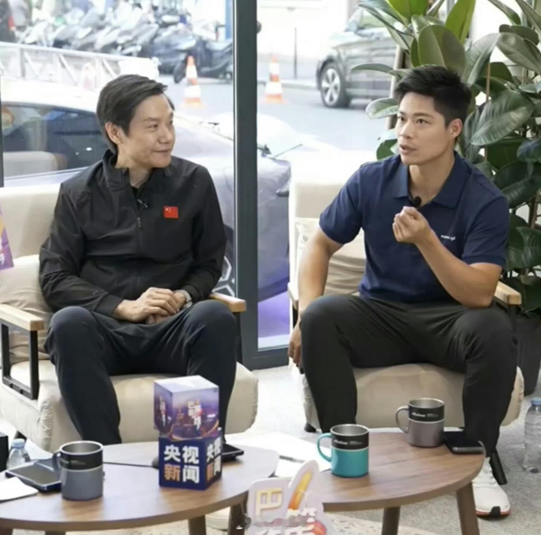 苏炳添说小米SU7已经开了很长时间 从当年代言小米12系列，到后来和雷总一起在法