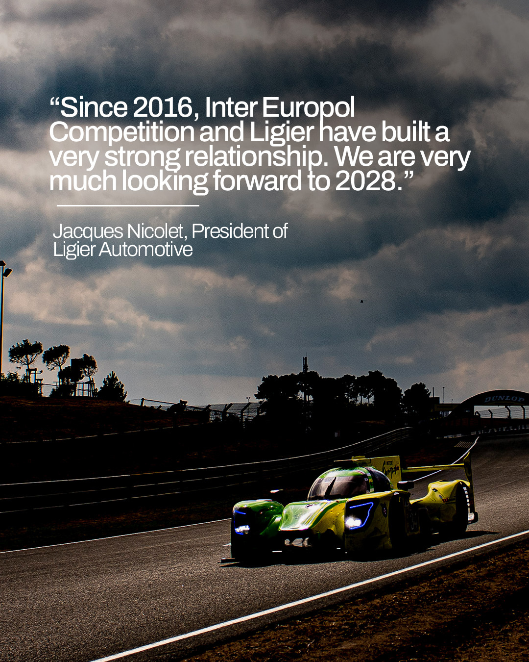 次世代LMP2抢队大战启动！作为两家指定底盘供应商之一的Ligier Autom