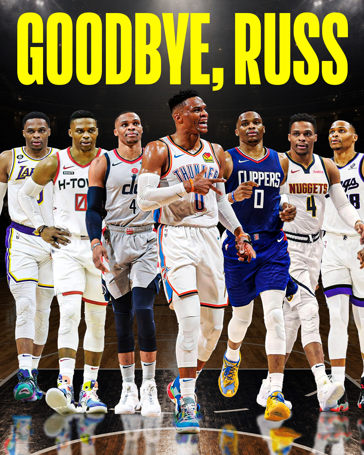 🚨威少在征战18个赛季后从NBA退役 🔸9次全明星🔸9次入选最佳阵容🔸3