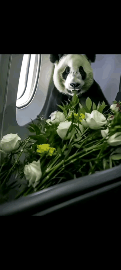 丫丫专机已经降落在上海，丫丫宝贝终于回家了，乐乐也回来了。

不知道为什么想哭，