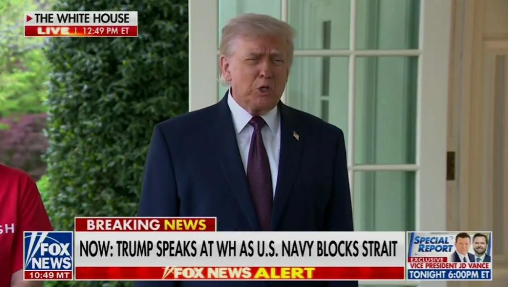 特朗普太狂了！
4月14日，特朗普接受采访时直言：“我们要先搞定伊朗，搞定之后我