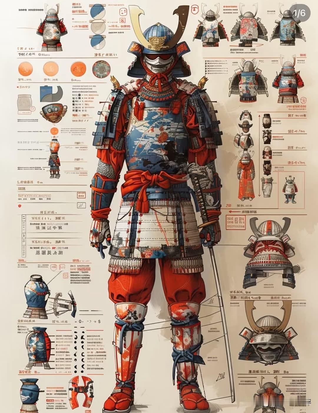 日本战国时期武士铠甲简介
 
日本战国时期（1467年-1615年）是日本历史上