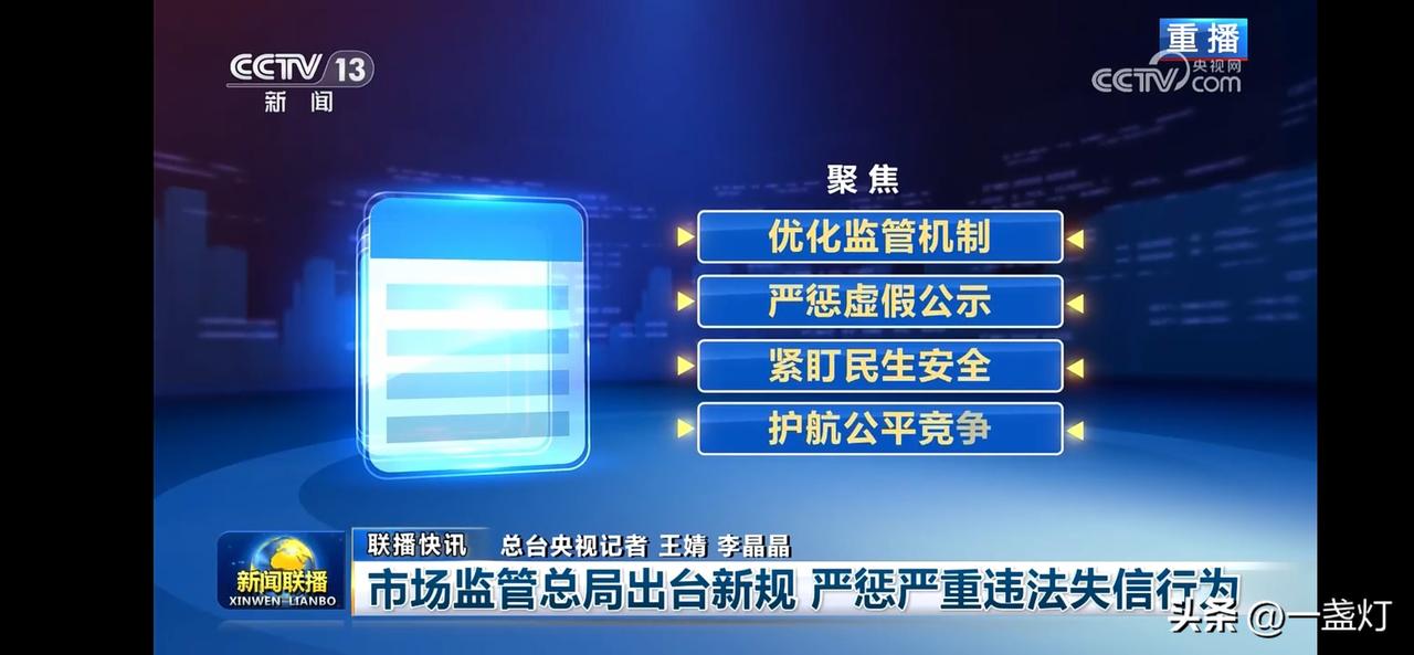 市场监管新规重拳出击，严惩违法失信行为！🚨