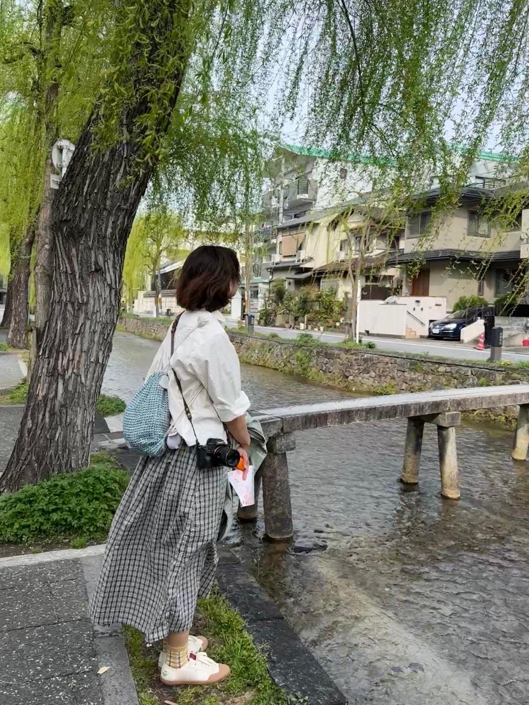 京都两日，四年后我们又一起在鸭川边散步🚶‍♀️#饮啡旅行,三餐四季#  ​​​